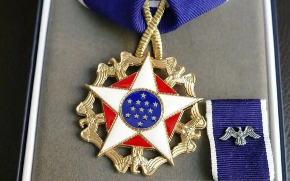GALARDÓN. El mayor reconocimiento que se le puede otorgar a un civil en Estados Unidos: la medalla presidencial de la libertad.
