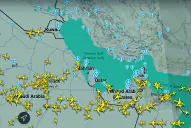 A causa de la guerra, Medio Oriente padece la peor crisis aérea desde la pandemia