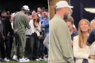 Travis Kelce fue visto con la nieta de Trump, uno de los principales enemigos de Taylor Swift