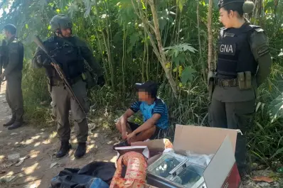 Un hombre transportaba 4 kilos de marihuana en el interior de un horno eléctrico