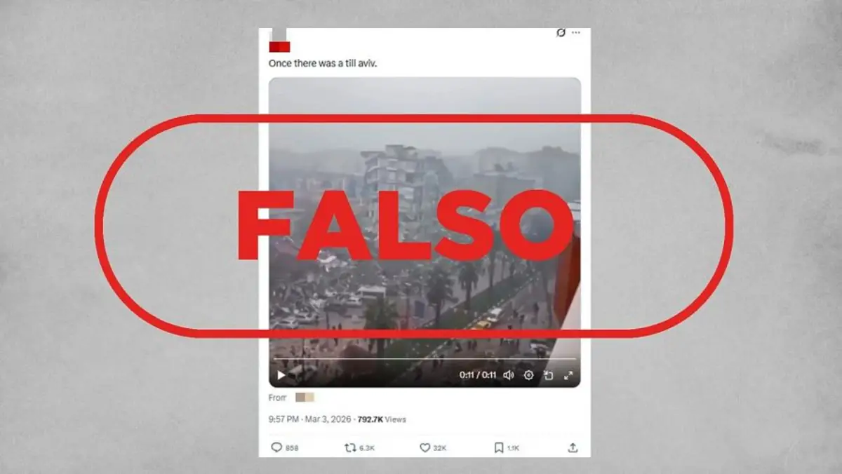 Video del terremoto en Turquía