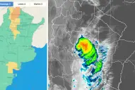 Hay alerta amarilla en medio país por tormentas fuertes y estas son las provincias más afectadas
