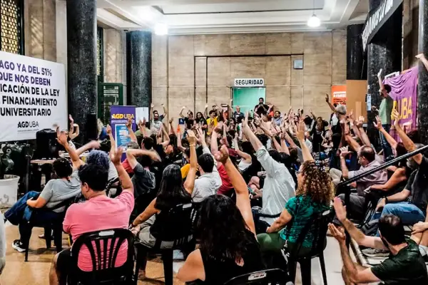 Docentes de la UBA anuncian un paro por tiempo indeterminado desde el 16 de marzo