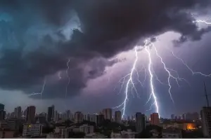 Bajo alerta meteorológica naranja, una peligrosa tormenta cubrirá gran parte del país