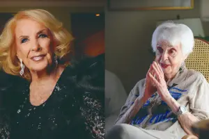 Dos muchachas centenarias