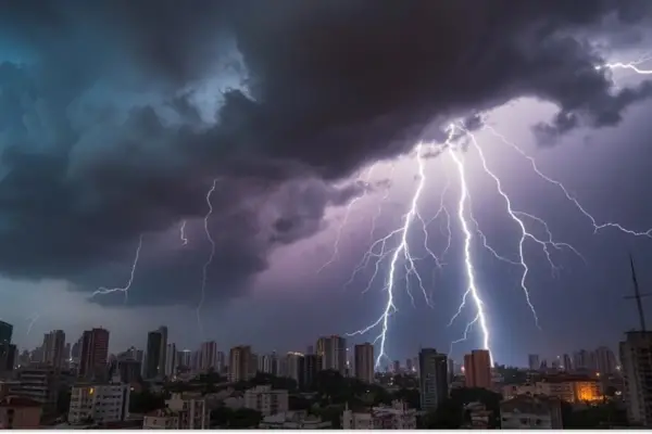Bajo alerta meteorológica naranja, una peligrosa tormenta cubrirá gran parte del país