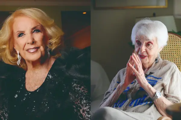 Mirtha Legrand y Graciela Fernández Meijide, dos muchachas centenarias