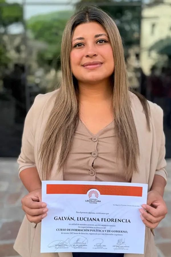 LUCIANA GALVÁN. Abogada litigante y militante política. Señala que el debate sobre el significado de la fecha todavía forma parte de un proceso cultural.