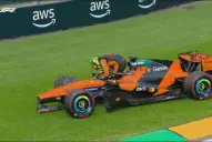 Oscar Piastri quedó fuera del GP de Australia antes de largar: el insólito choque en la F1