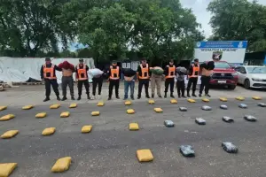 La Policía de Tucumán secuestró más de 200 kilos de marihuana en el puesto de 7 de Abril