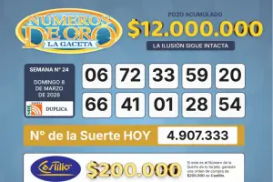 Los Números de Oro de LA GACETA del 8 de marzo de 2026