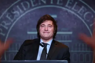 Milei visitó el Ohel del Rebe de Lubavitch junto con la comitiva argentina en Nueva York