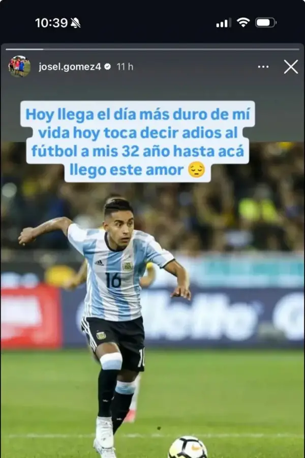 Jugó en la Selección, fue compañero de Messi y se retiró tras jugar el Regional Federal Amateur