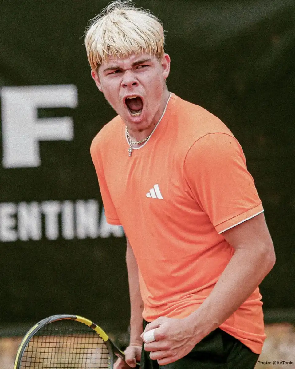 PROMESA. Diego Dedura tiene solo 17 años y ya está entre los mejores 300 del mundo.