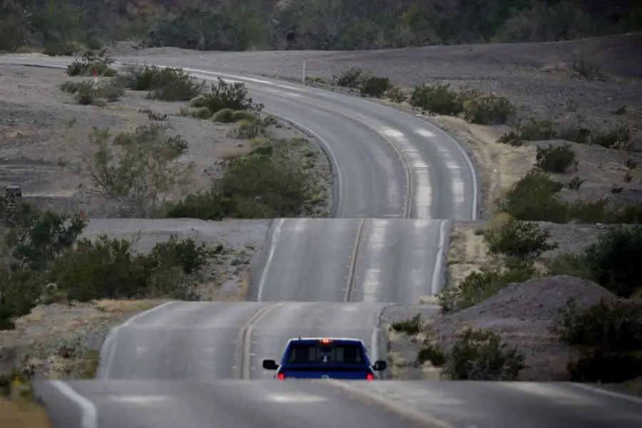 TRABAJO. Para la película, Glaser mapeó California y presentó cerca de 200 locaciones, entre ellas, esta ruta.