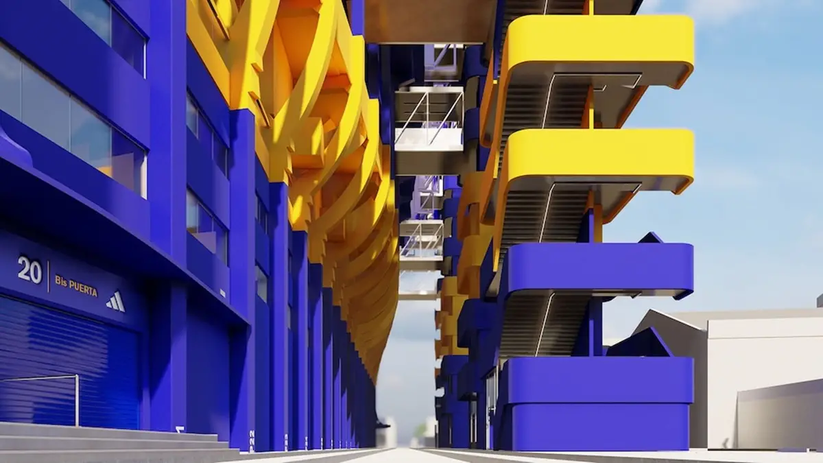 Así será La Bombonera del futuro: el ambicioso plan de Boca Juniors para sumar una cuarta bandeja