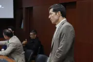 Soto y Kaleñuk siguieron la misma estrategia: remarcar su inocencia y no contestar preguntas