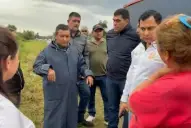 Alerta en el sur provincial: el Gobierno asiste a las zonas afectadas por las lluvias