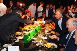 Expoagro: el frío saludo entre Macri y Kicillof en una cena marcada por las retenciones
