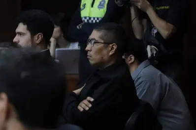 Soto y Kaleñuk siguieron la misma estrategia: remarcar su inocencia y no contestar preguntas