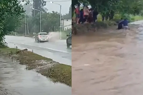Las lluvias ponen en alerta a Alberdi: la ciudad resiste, pero los canales están al límite