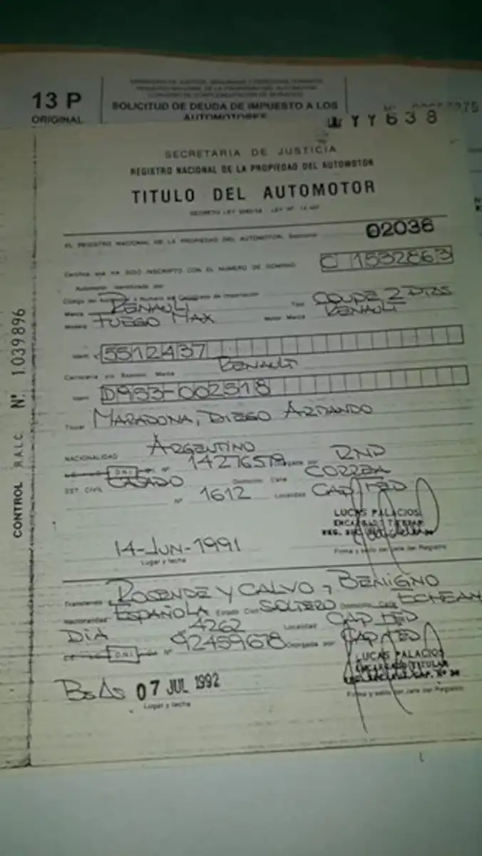 La mítica Renault Fuego de Diego Maradona está a la venta: la historia del auto que manejó el Diez y hoy vale una fortuna