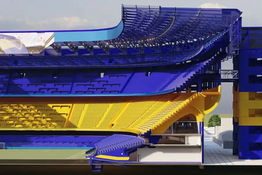 Así será La Bombonera del futuro: el ambicioso plan de Boca Juniors para sumar una cuarta bandeja