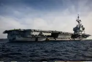 El portaaviones francés Charles de Gaulle se dirige a la guerra con Irán