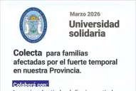 La UNT lanzó una colecta solidaria para asistir a familias afectadas por el temporal
