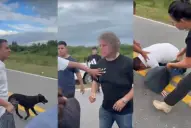 VIDEO. Agredieron al diputado Federico Pelli en La Madrid mientras entregaba ayuda a damnificados