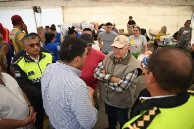 En cuatro meses llovió el 60% del promedio anual de Tucumán, alertó Osvaldo Jaldo