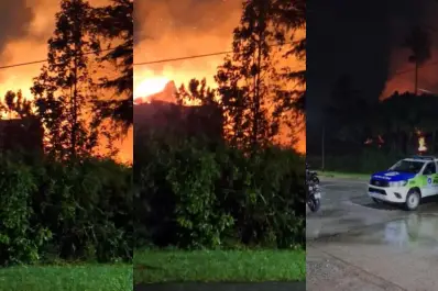 Impactantes detalles del incendio que destruyó por completo una vivienda en Yerba Buena: las llamas alcanzaron hasta 15 metros