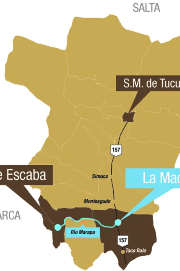 La ruta del agua en Tucumán: por qué las lluvias en Catamarca generan pánico en La Madrid