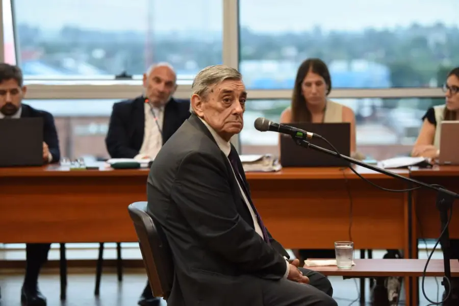 TESTIMONIO. Lebbos respondió las preguntas del fiscal y de los defensores.