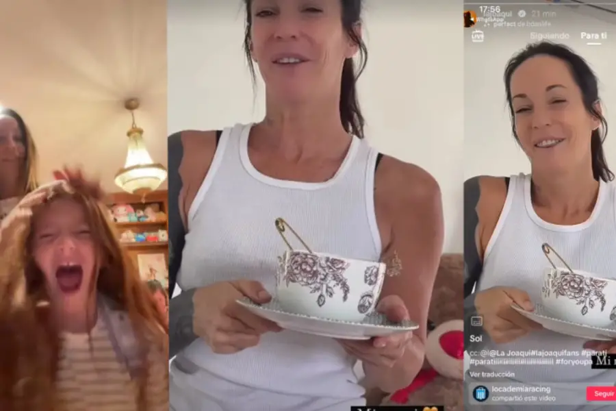 Apareció la mamá de La Joaqui y sorprendió por su increíble parecido con la cantante