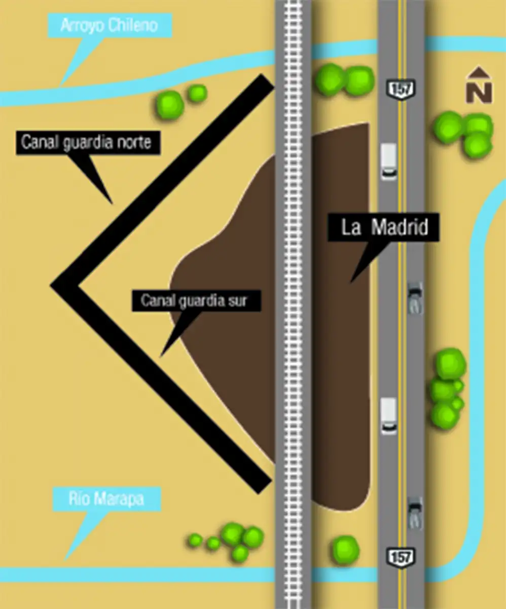INCONCLUSO. En 2018, especialistas de la Comisión de Emergencia Hídrica recomendaron cerrar el canal que  desvía el caudal del río San Francisco pero no se realizó.
