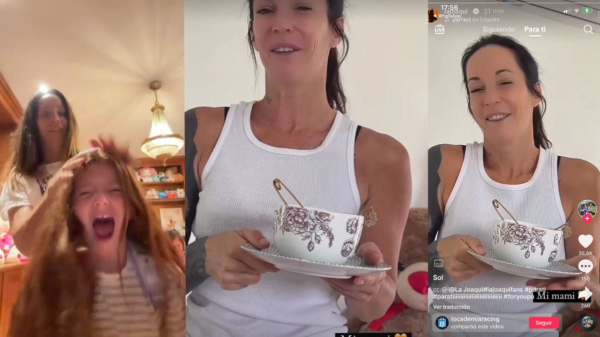 Apareció la mamá de La Joaqui y sorprendió por su increíble parecido con la cantante