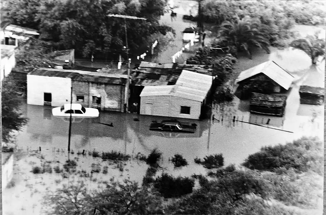 1992. Cuando las inundaciones empezaron a ser más frecuentes.