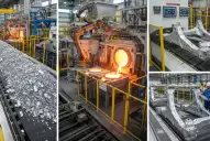 RidgeAlloy: la tecnología que convierte chatarra de aluminio contaminado en piezas clave para autos nuevos