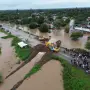 Inundaciones en el sur tucumano: cortaron la ruta 157 para ayudar a drenar el agua