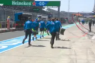 La escena que protagonizó Colapinto en el GP de China y que hizo correr a los mecánicos de Alpine