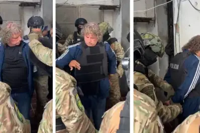 VIDEO. Así trasladaban a Pichón Segura al penal de Benjamín Paz por la agresión a Federico Pelli