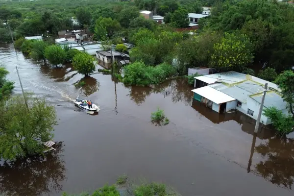 “Estaban mojados y con frío”: un rescatista voluntario salvó a una pareja de ancianos y sus siete perros