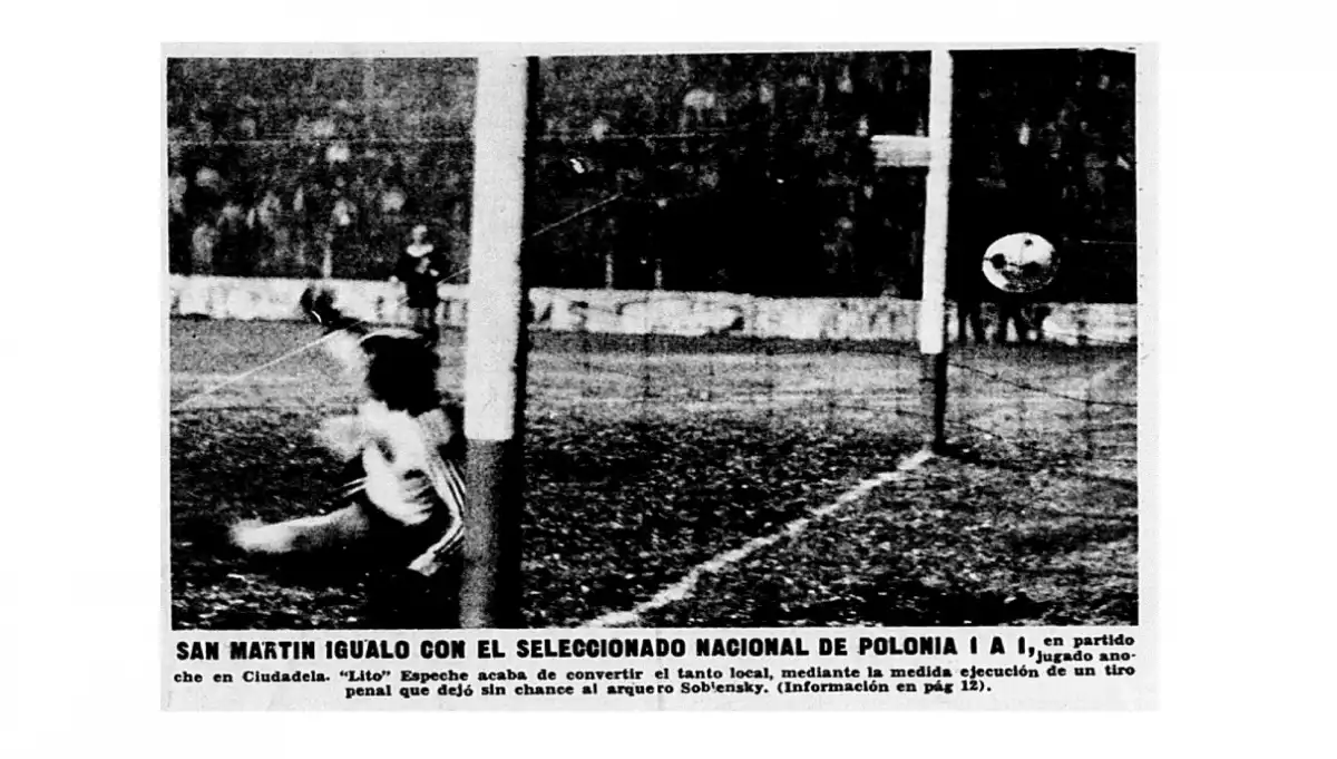 La noche en la que San Martín jugó de igual a igual contra una potencia mundial
