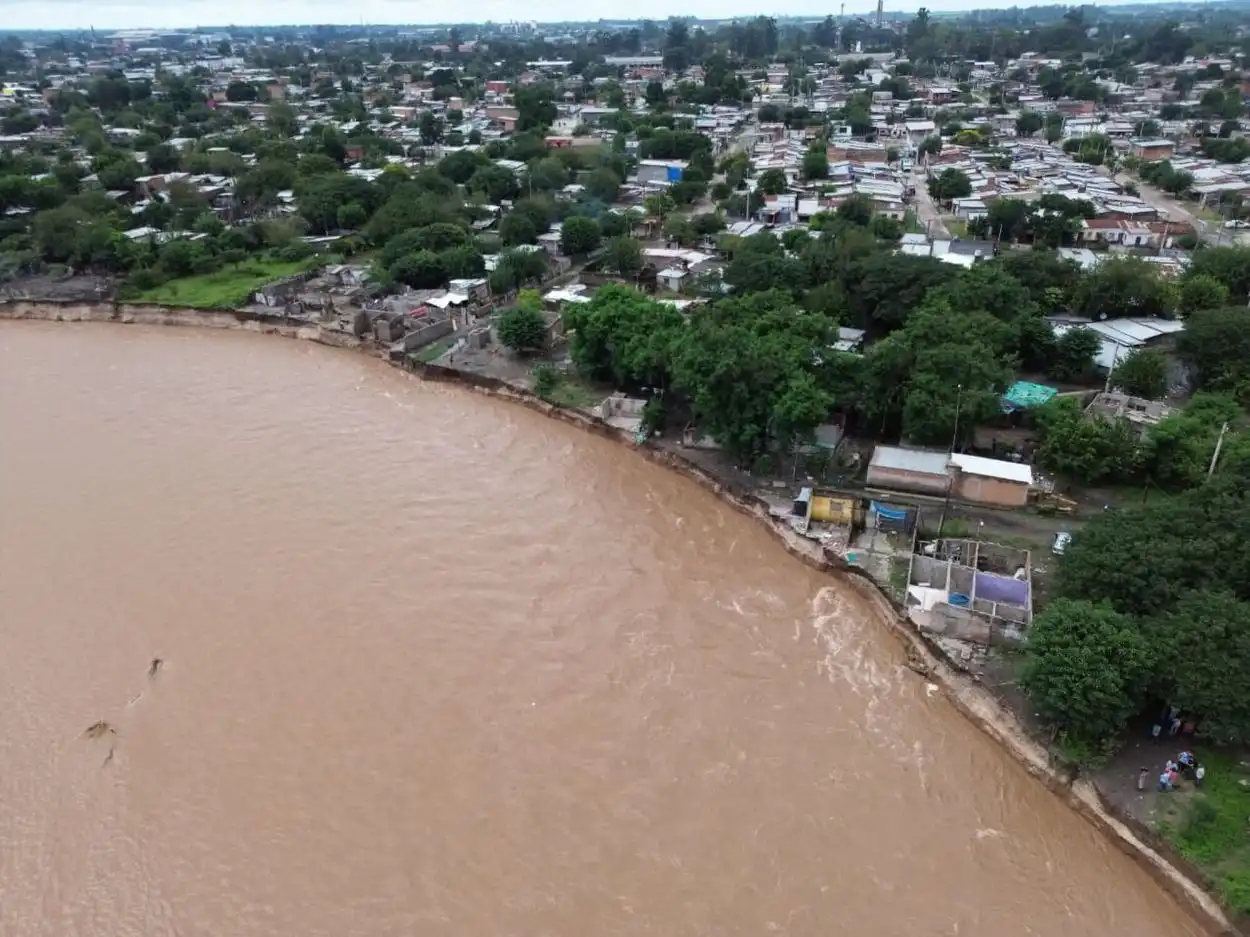 El agua bajó y quedó a la vista el desastre en La Madrid