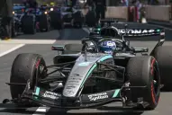 La épica recuperación de Russell en la Q3 de Shanghái