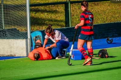 Hockey: la médica que vive entre guardias y entrenamientos