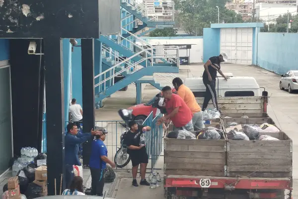 Atlético Tucumán envió donaciones a las localidades de Leales y La Madrid