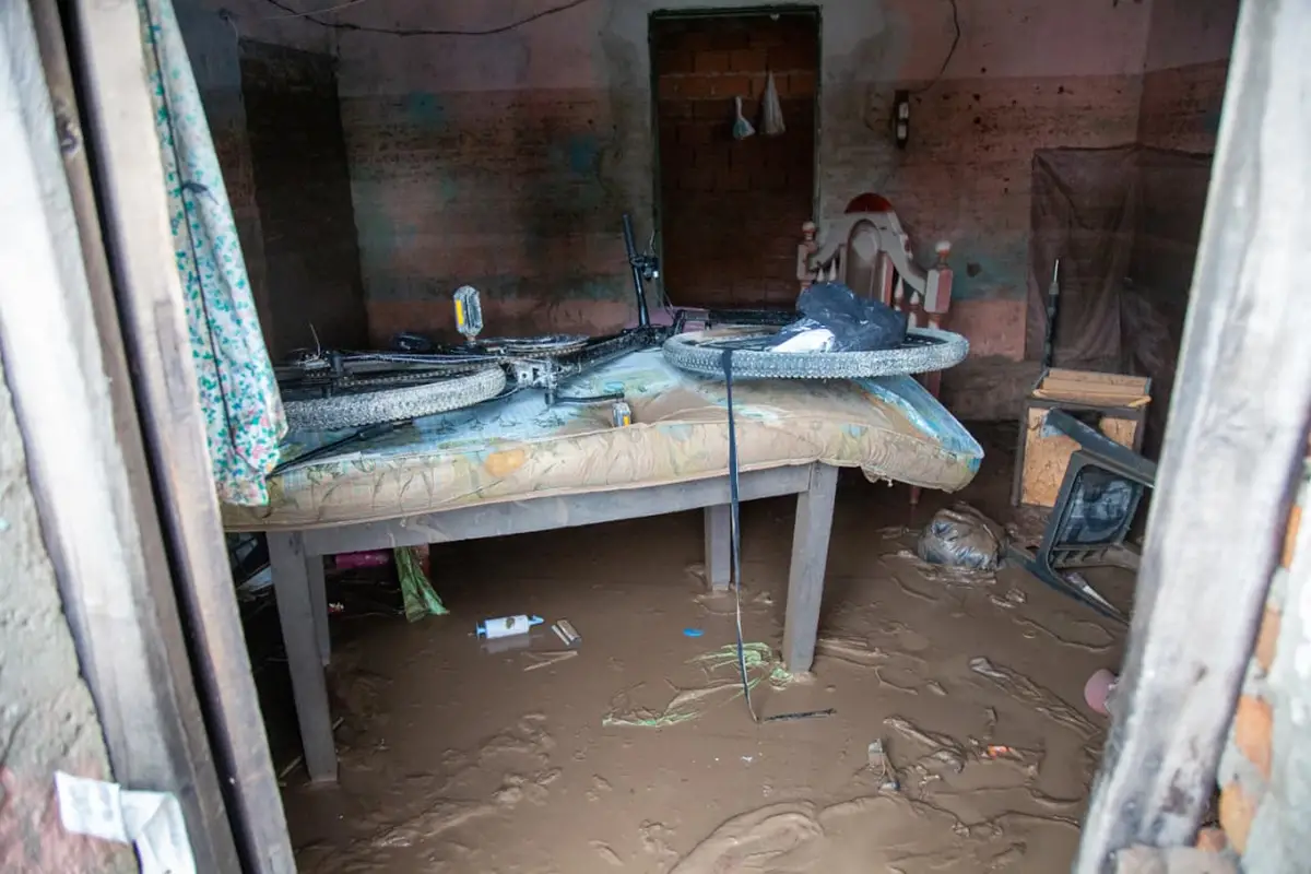 La Madrid después de la inundación: dudas, limpieza y falta de luz