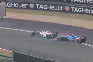 Video: así fue el accidente entre Colapinto y Ocon